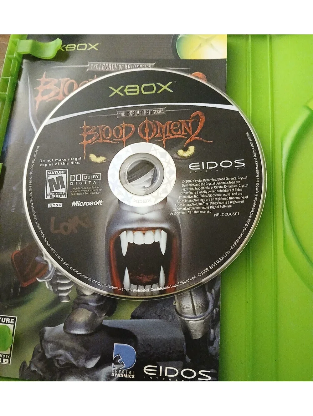 Blood Omen 2 (Microsoft Xbox, 2002)